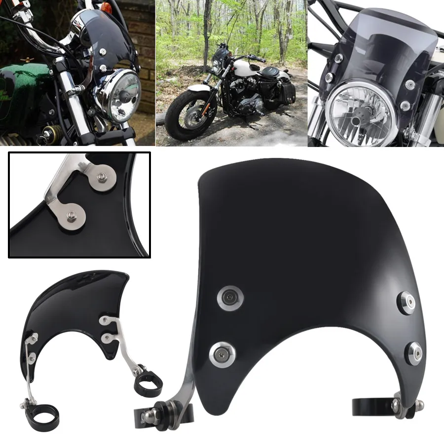 Custom New Arrival Compact Sport Wind Deflector Windshield Fits For