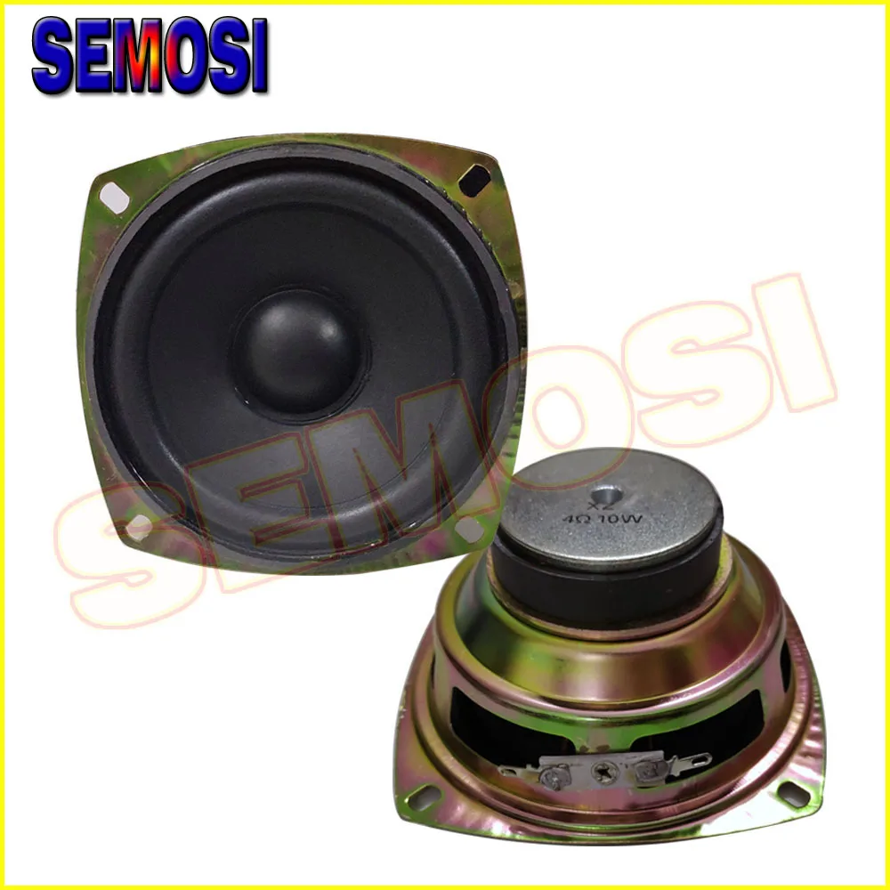 2pcs/lot 4Ohm 10W Full Range Speakers 4Inch Sound Speake for Arcade