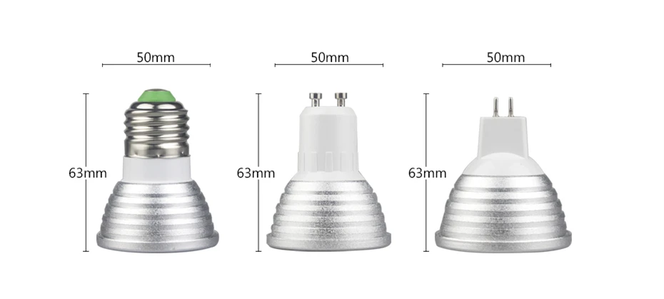 E27 GU10 MR16 RGB светодиодный лампы 3W 16 Цвет сменная лампа светодиодный E27 прожектор+ 24-кнопочный ИК-пульт дистанционного управления AC85-265V праздничное освещение