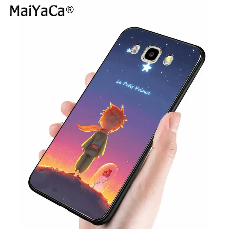 Чехол для телефона с изображением Маленького принца и лисы samsung j7 2017 j6 j2pro note 4 note5