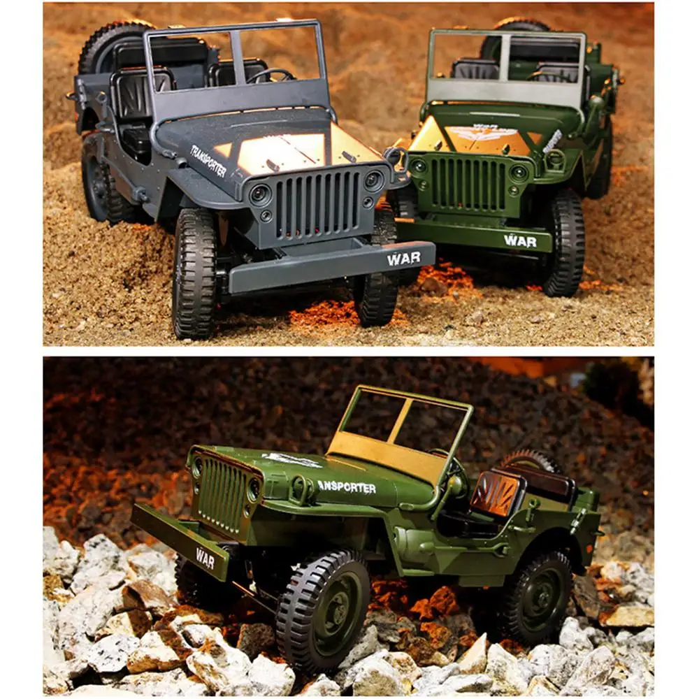 remote control army jeep