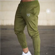 2018 New Men Joggers Brand Male Trousers Casual Pants Sweatpants Jogger Gray Casual Elastic Cotton GYMS Fitness Workout Pants