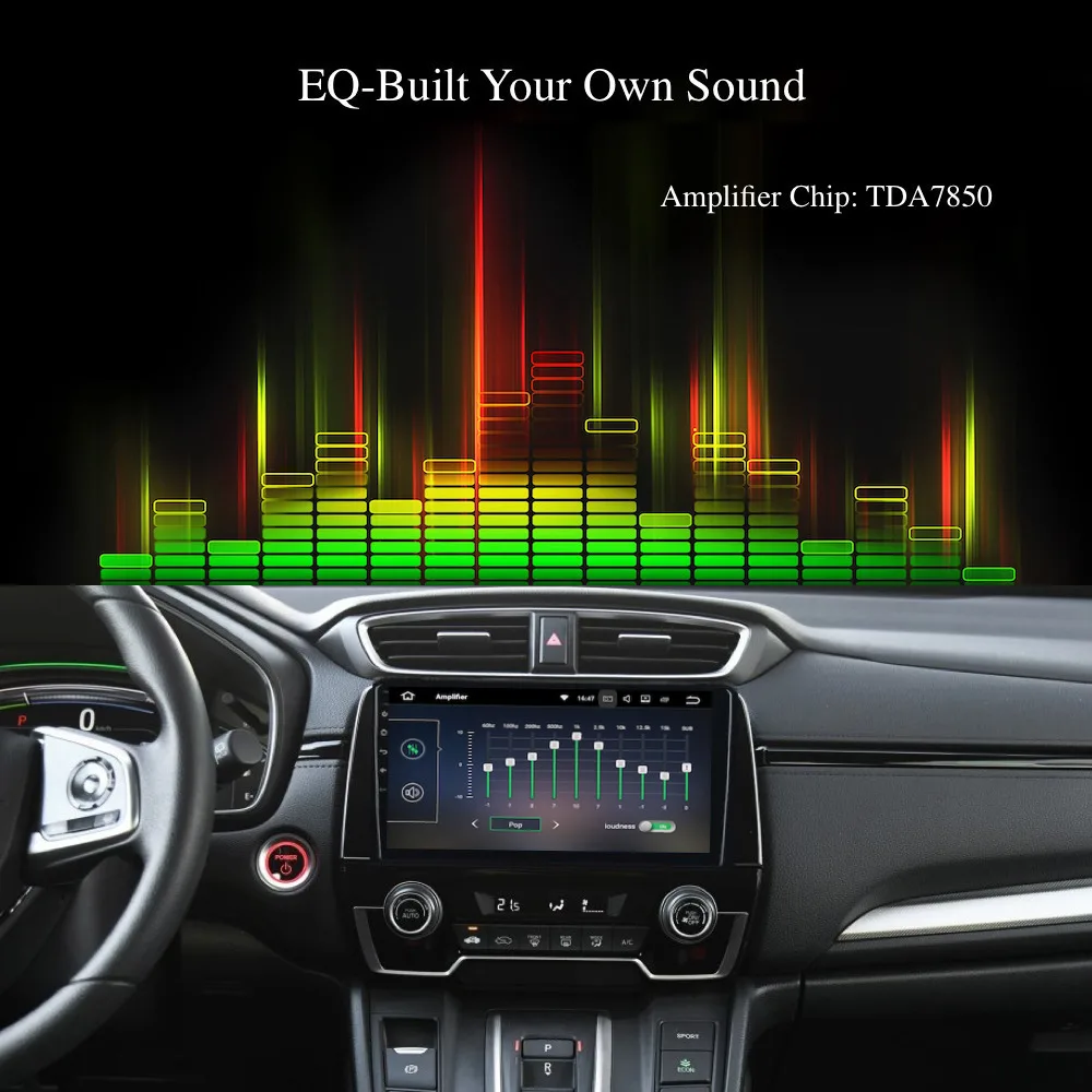 Excellent Car Radio GPS Android 9.0 For Honda CRV 2018 CR-V Multimedia Player Navigation 9" 2.5D IPS Screen PX5 4G ram 32G rom 8-Core RDS 2