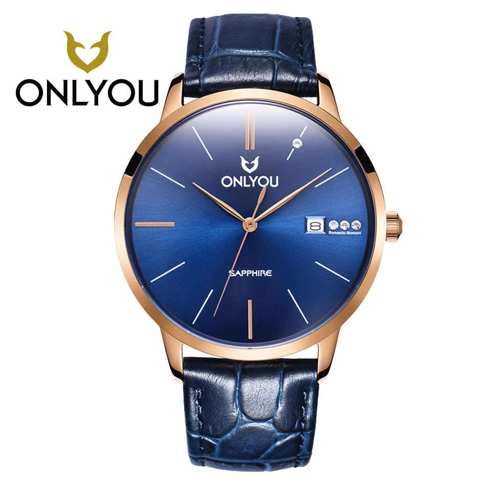 

ONLYOU Mens Watches Top Brand Luxury Fashion Casual Quartz Woman Watch Waterproof Date Clock Relogio Masculino Wholesales