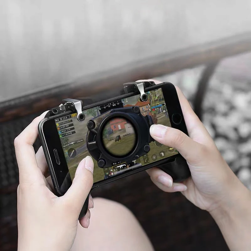 Pubg Controller Gamepad Pubg Mobile Trigger L1R1 Shooter Joystick Game Pad Phone For iphone Gaming Pad For Game Pad Accesorios