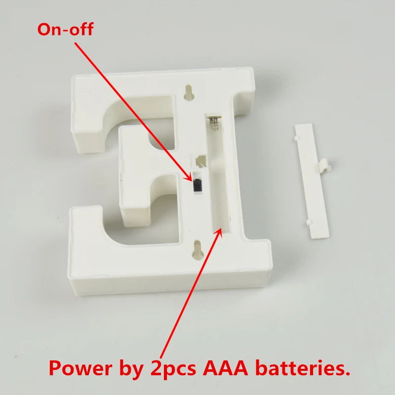 AIFENG знак 26 букв Форма для украшения комнаты светильник для дома вечерние украшения вечерние Свадьба День Рождения Декор светодиодный письмо светильник