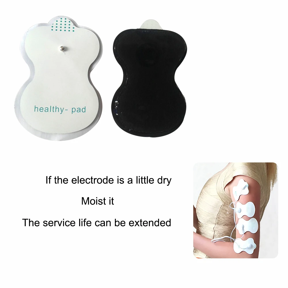 10PCS Electrode Pads for Tens Acupuncture Silicone Slimming Massager Digital Therapy Machine myostimulator Adhesive Gel pad Set 10PCS Electrode Pads for Tens Acupuncture Silicone Slimming Massager Digital Therapy Machine myostimulator Adhesive Gel pad Set