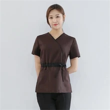 Красота и здоровье клуб рабочая одежда полная банная одежда спа массаж техник одежда