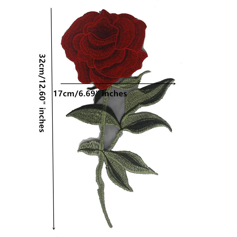 10piece-Red-Rose-Lace-Embroidered-Applique-Patches-Lace-Fabric-Motif-Venise-Scrapbooking-Sew-On-Clothes-Sewing