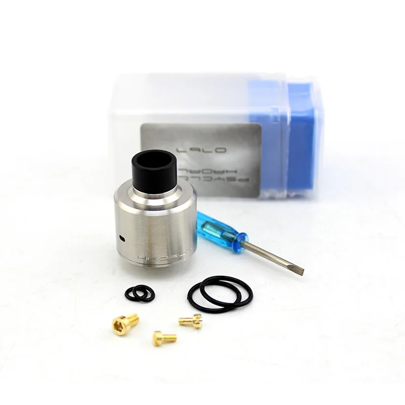 SXK Hadaly RDA Форсунка 22 мм с 24k позолоченный BF PIN дно подачи булавки электронная