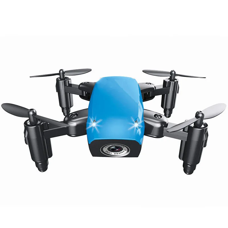 

rc Helicopter Mini Drone With Camera Foldable RC Quadcopter 0.3mp HD four-axis aircraft wifi Altitude Hold toys for gift