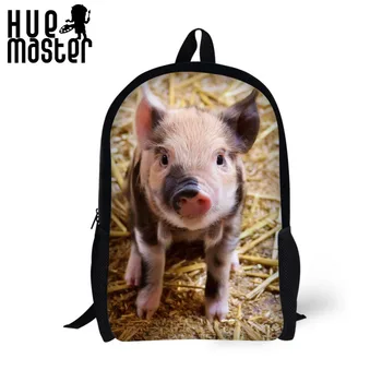 

Children School Bags Kawaii Animal Piggy Printing Schoolbag Backpack for Primary School Student Mochila Escolar Menino