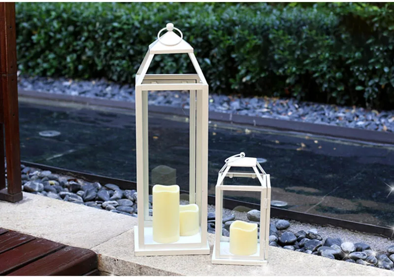 Wall Candle Holders Decoration Maison Christmas Candlestick Moroccan Décor Centre De Table Mariage Lantern Candle Crystal Candle (25)