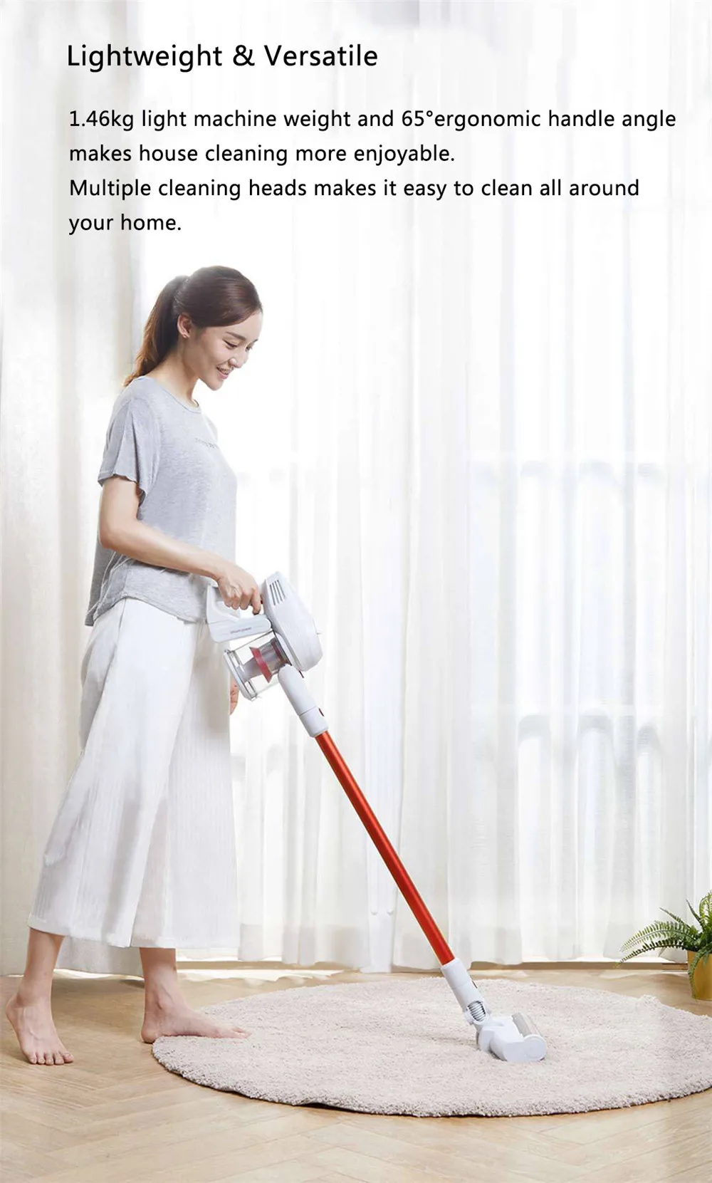 Perfect [Free Duty] Jimmy JV51 Vacuum Cleaner Handheld Strong Suction Wireless Vacuum Cleaner JV53 JV51 HEPA Filter Accessory 17