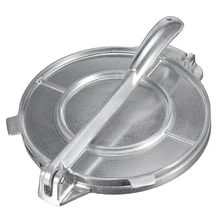 Складной Tortilla Maker пресс сверхпрочный алюминиевый пресс для фарша приспособления для выпекания инструменты Инструменты для пирога серебряные кухонные аксессуары