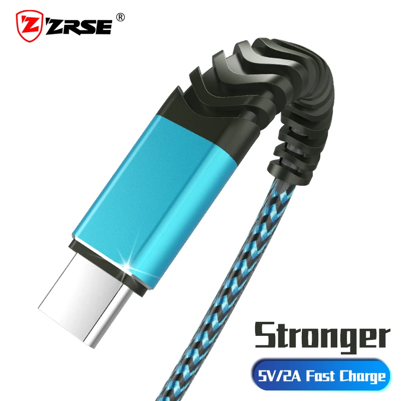ZRSE الهاتف المحمول الكابلات 1 M 2.1 المصغّر usb كابل نوع C كابل النايلون جديلة كابل بيانات ل فون سامسونج هواوي سامسونج Xiaomi ZRSE الهاتف المحمول الكابلات 1 M 2.1 المصغّر usb كابل نوع C كابل النايلون جديلة كابل بيانات ل فون سامسونج هواوي سامسونج Xiaomi