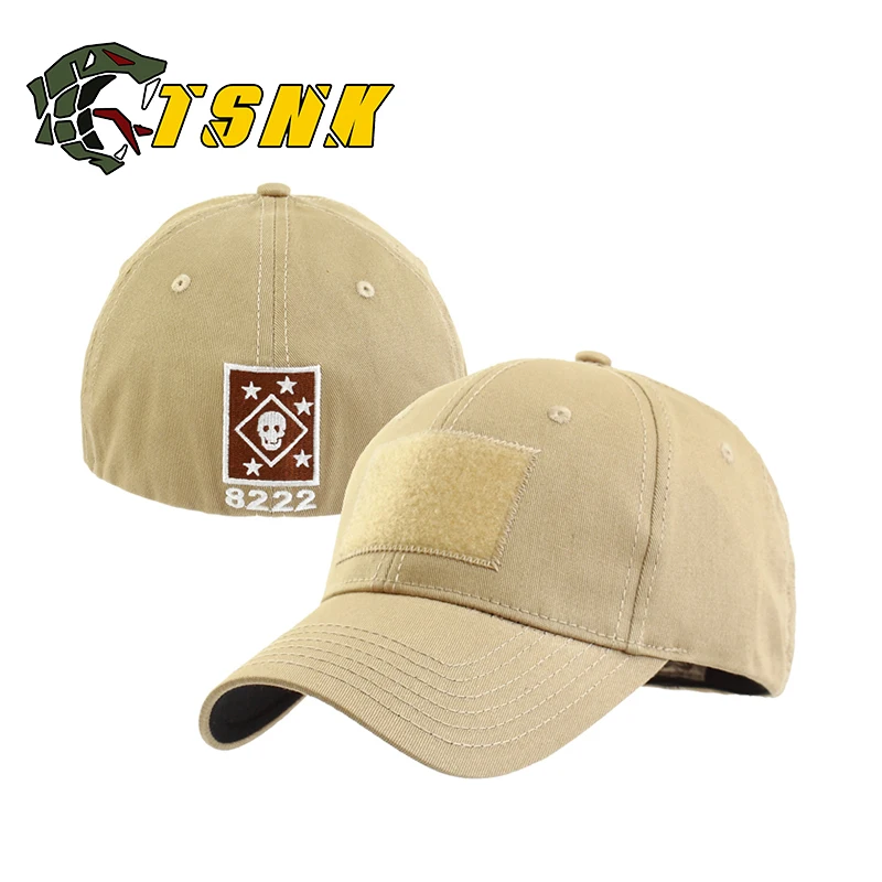 TSNK Мужская и Женская "MARSOC/8222" тактическая Бейсболка Snapback растягивающаяся шапка для бега/рыбалки