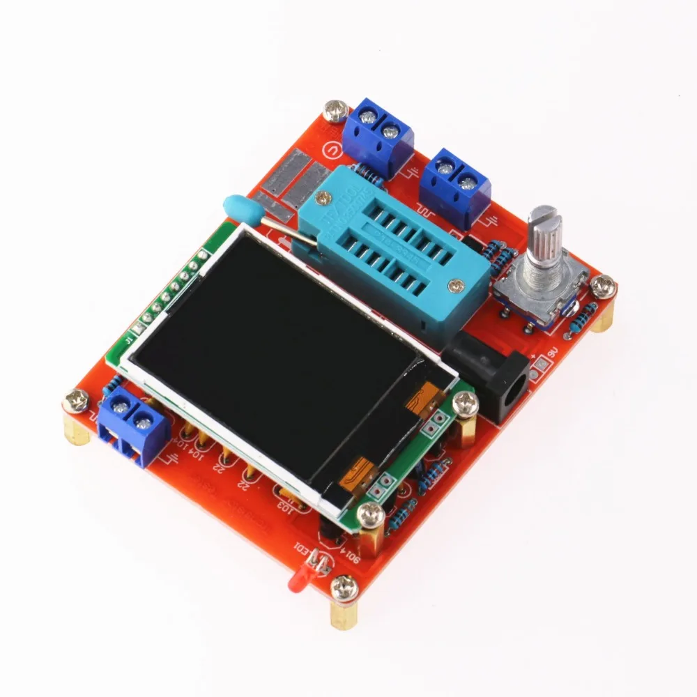 2017 тестер транзисторов TFT диодный триодный измеритель емкости LCR ESR NPN PNP MOSFET m328