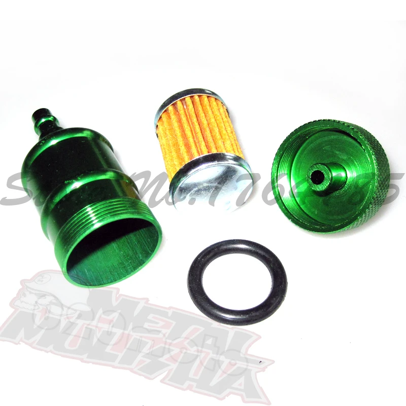 Aluminum Fuel Gas Filter CRF XR 50 70 80 100 Pit Dirt Bike ATV 125cc
