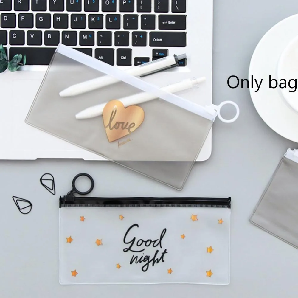 امرأة التجميل حقيبة شفافة PVC حقيبة مستحضرات تجميل السفر سستة غسل الزينة الحقيبة أزياء المحمولة فرشاة الأسنان المنظم حقيبة