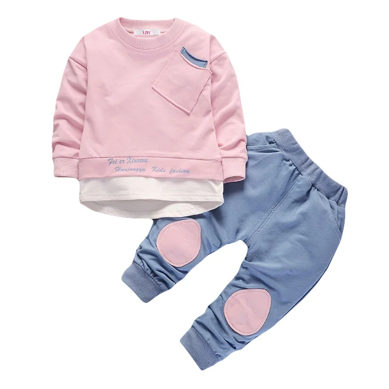 2020 Spring Autumn Newborn Clothes Baby Boys Set 2pcs Easter Outfit Suit Kids Costume For Girls Infant Clothing | Детская одежда и