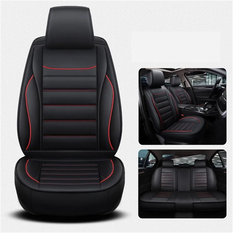 

Universal PVC Leather car seat covers For Toyota auris corolla prius camry c hr rav4 suv fortuner highlander land