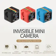 SQ11 мини видеокамера 1080P спортивная мини-камера DV DVR монитор ночного видения микро маленькая камера видео рекордер полицейский Карманная камера sq13