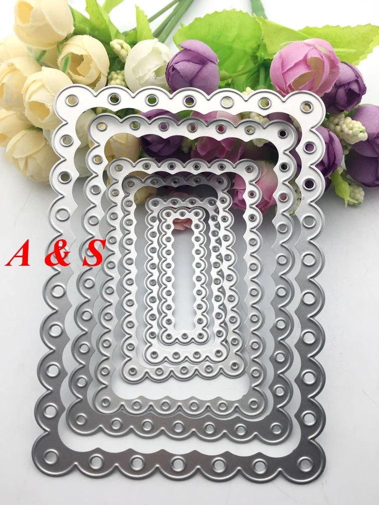 N176 METAL CUTTING DIES Frame cut dies Scrapbook paper craft card emboss knife blade punch