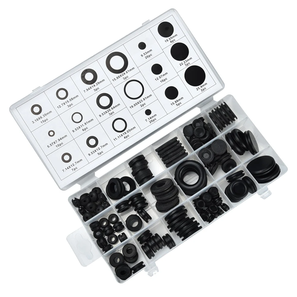 Black Rubber Grommet (8)