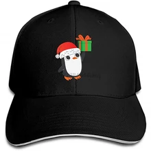 Унисекс милый пингвин папа шляпа бейсболка регулируемые шляпы водителя грузовика