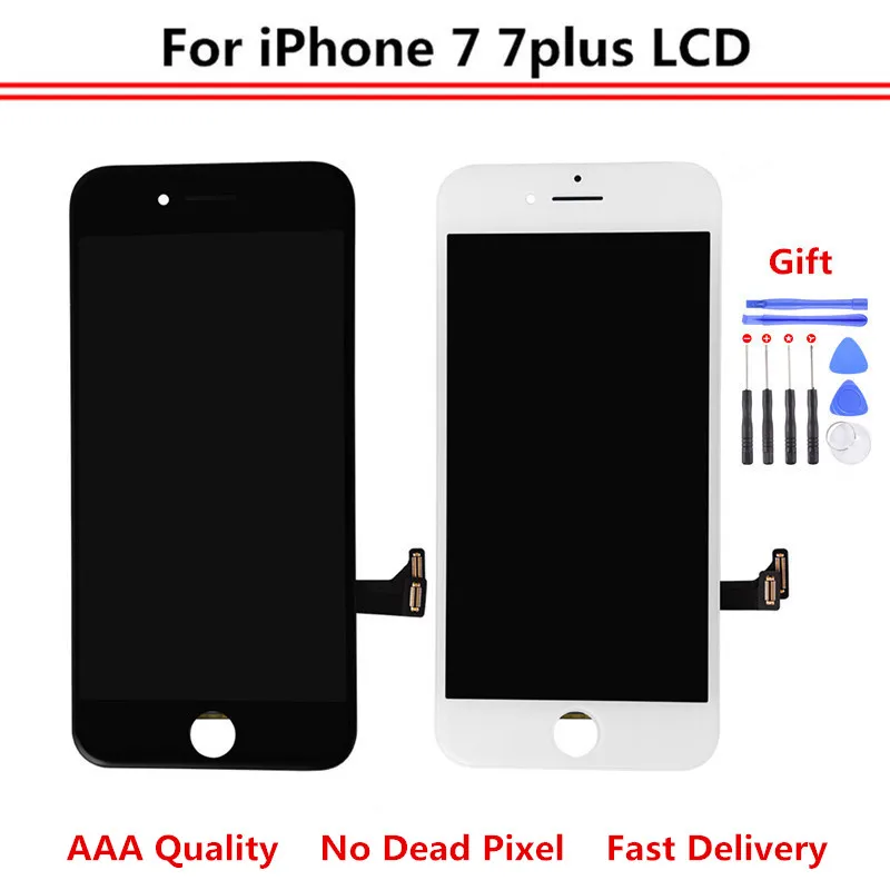 ЖК дисплей класса AAA +++ для iPhone 7 Plus сенсорный дигитайзер экран в сборе замена