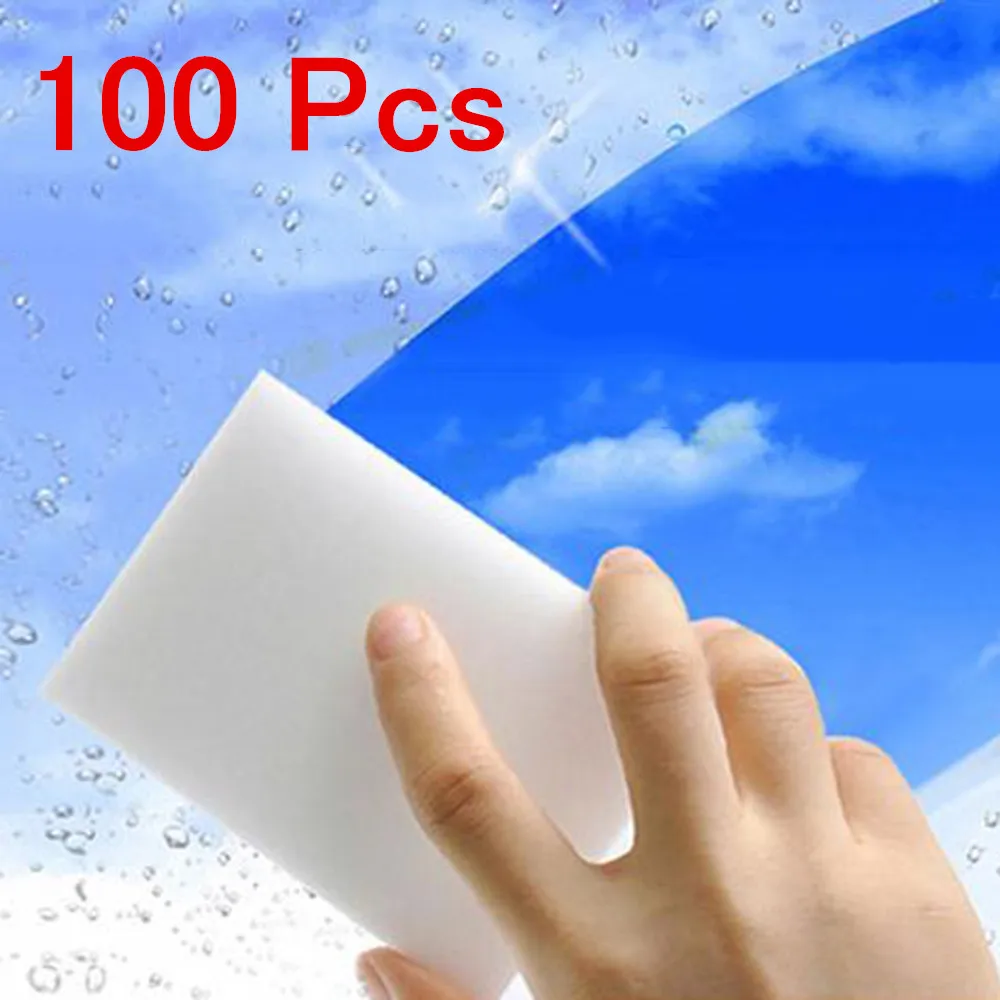 100pcs/lot melamine sponge Magic Sponge Eraser Melamine Cleaner for