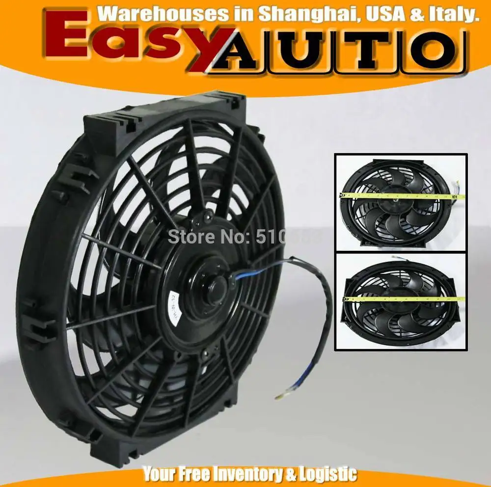 

10" Universal Radiator Fan with Mounting Kit