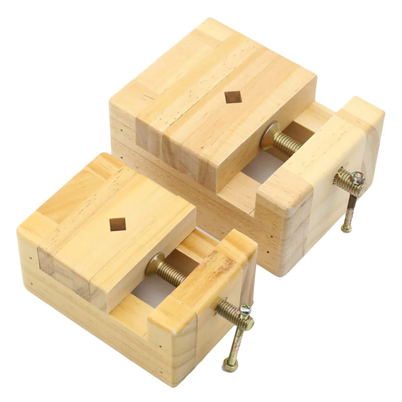 Для дома, древесные плоские тиски мини зажим на скамейке тиски Плоские Губки для резьбы по дереву гравировки аксессуары для дома 2 стиля