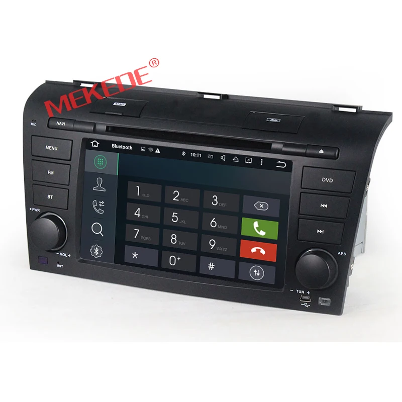 Best ROM 16G 1024*600 Quad Core Android 7.1 car DVD for MAZDA 3 MAZDA3 2004 2005 2006 2007 2008 2009 Car DVD Player GPS 4G Radio 4