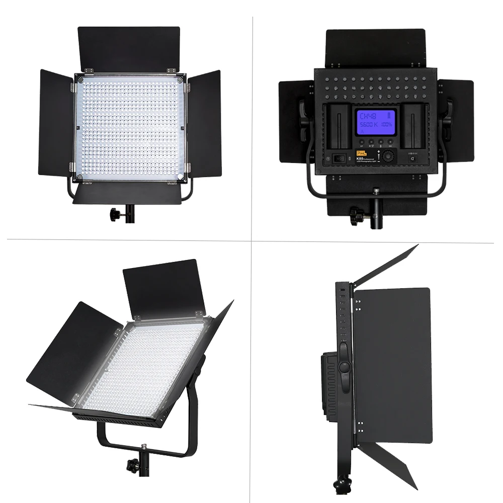  Pixel K80 Professional Photography 2.4G Wireless Transmission LED Lamp Outdoor Photo Light Wedding  - 32850920109