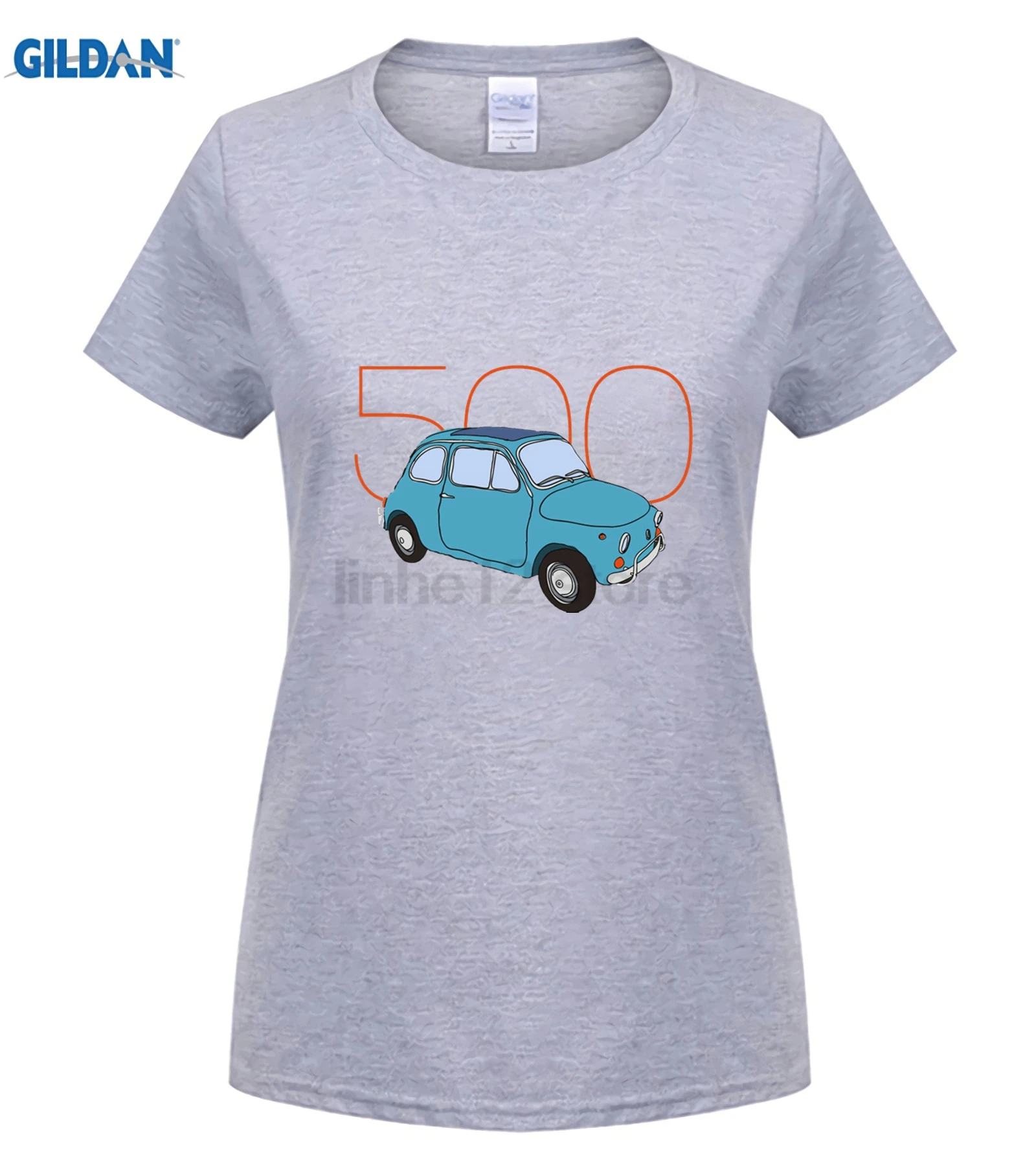 

GILDAN Fiat 500 - Classic Vintage Car T-Shirt