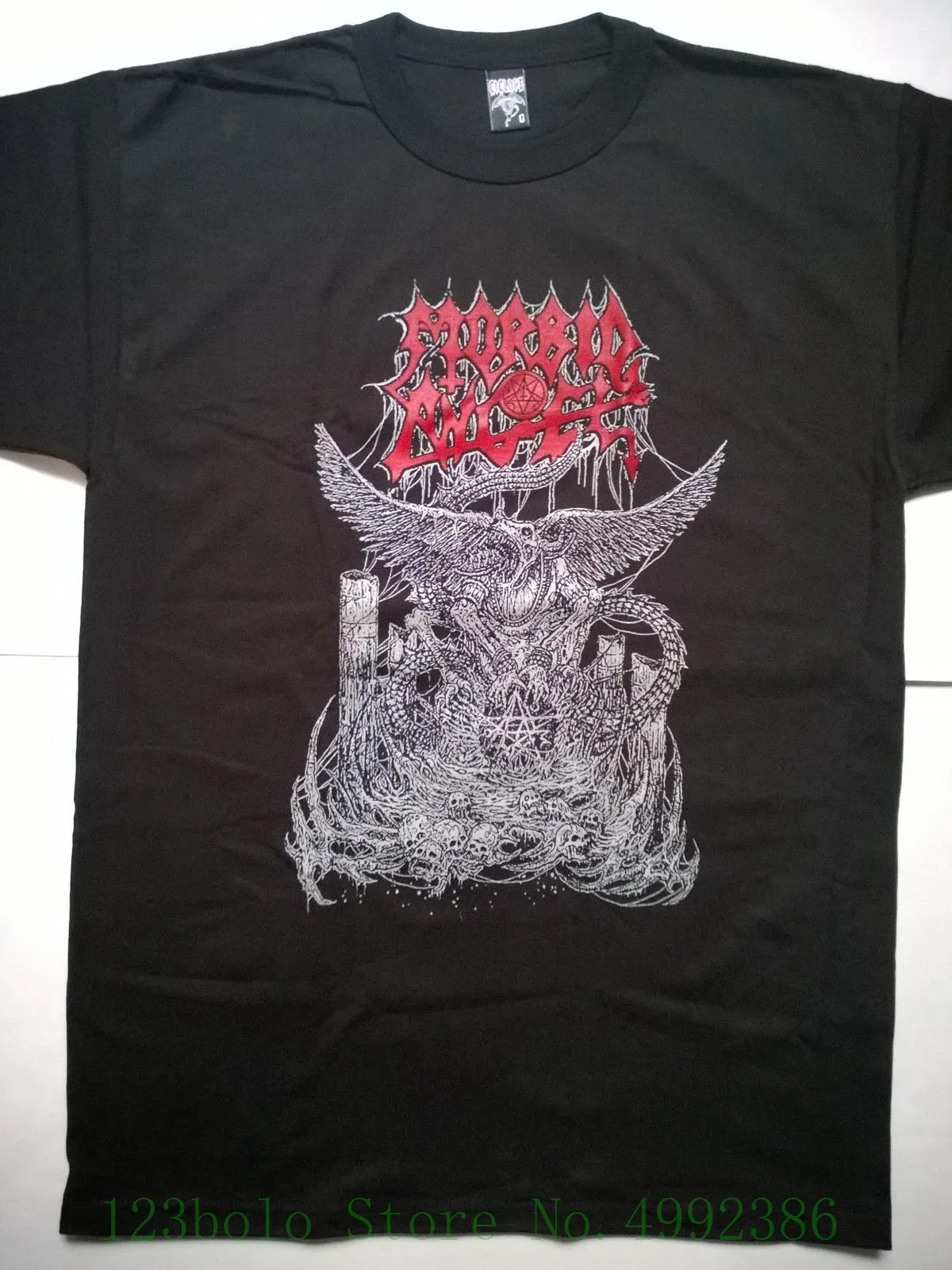 

Morbid Angel Large T Shirt Immolation Deicide Suffocation Autopsy Pestilence High Quality Personality