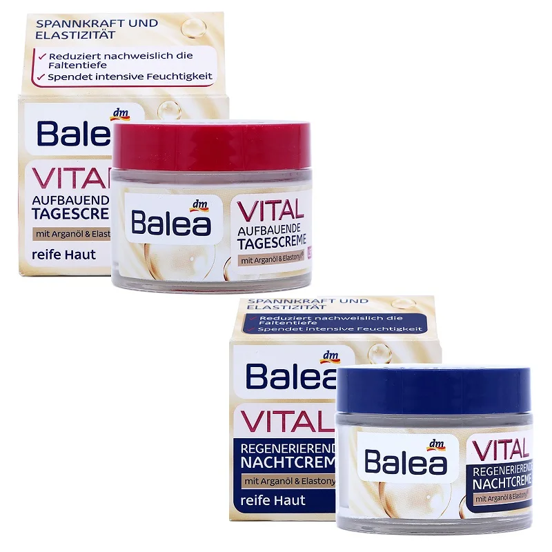 Balea Vital Baobab дневной/ночной крем для женщин для зрелых женщин 40+ лет против старения морщин увлажняющий Восстанавливающий упругость кожи упругость