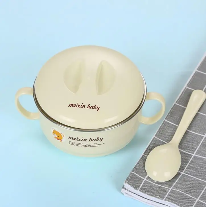 

food grade material 304 stainless steel thermal lunch box whit spoon Food Storage Camping Portable Picnic With Tableware Set
