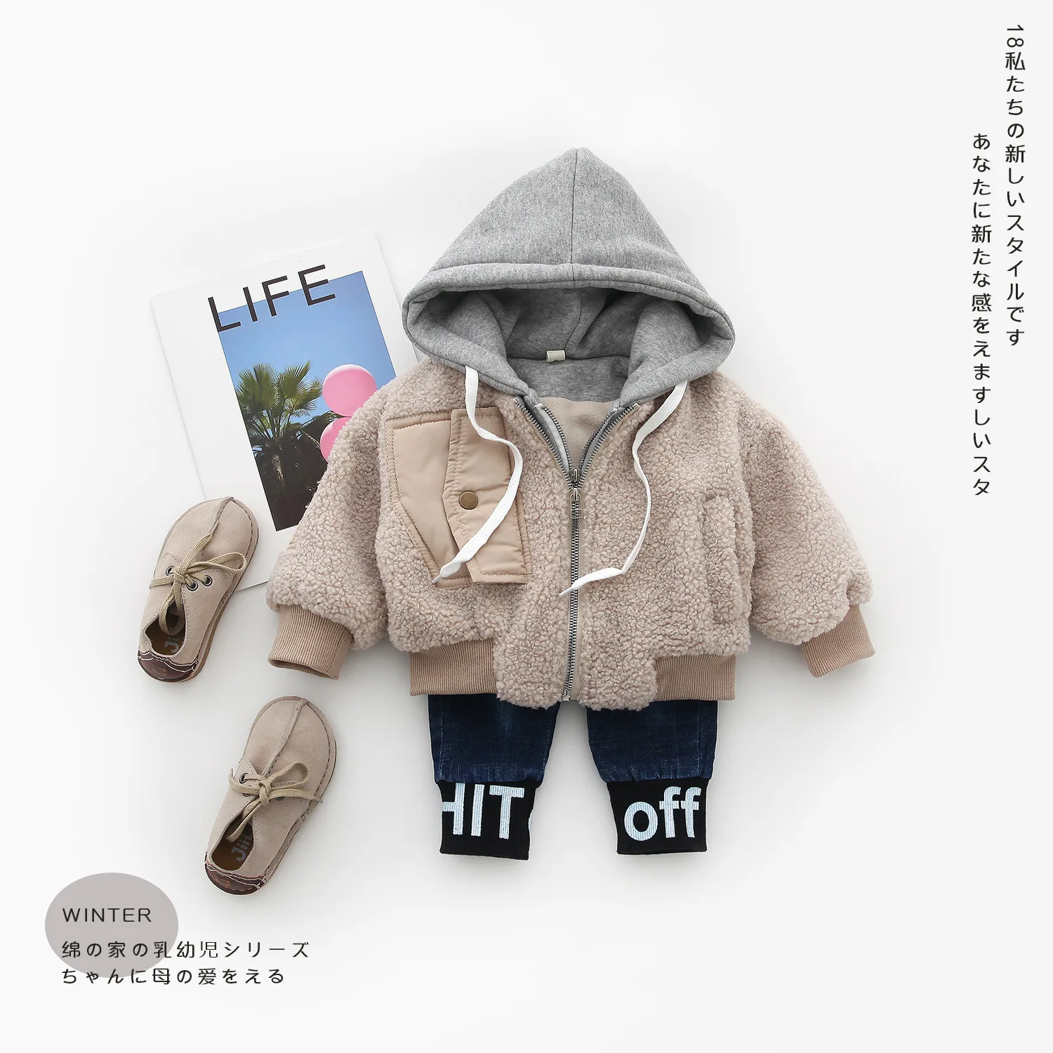 Hot Sale Baby Boys Warm Coats Winter Newborn Baby Casual Cotton Thick