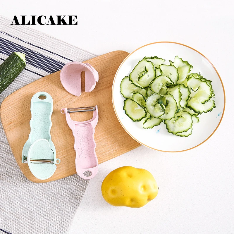 

Multifunctional Hand Vegetables Spiral Slicer Cutter Garlic Presses Grater for Potato Peeler Kitchen Tools Accessories Gadgets