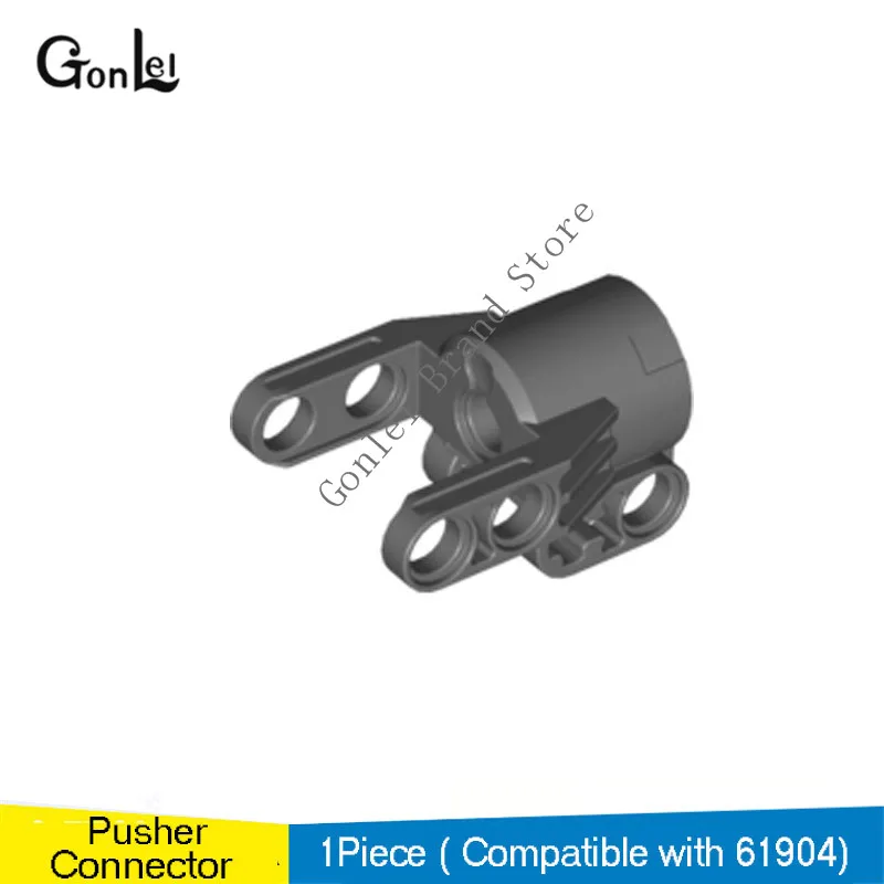 Детали серии Technic блоки DIY совместимые с 61904 + 61927c01 детали для кирпича темно серые