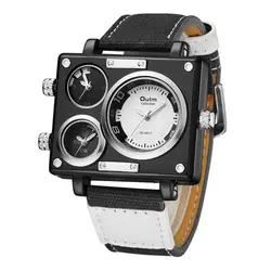 Аутентичные oulm люксовый бренд кварцевые часы Relogio masculino оригинальные militari часы Роскошные бренды мужские часы индивидуальность человек
