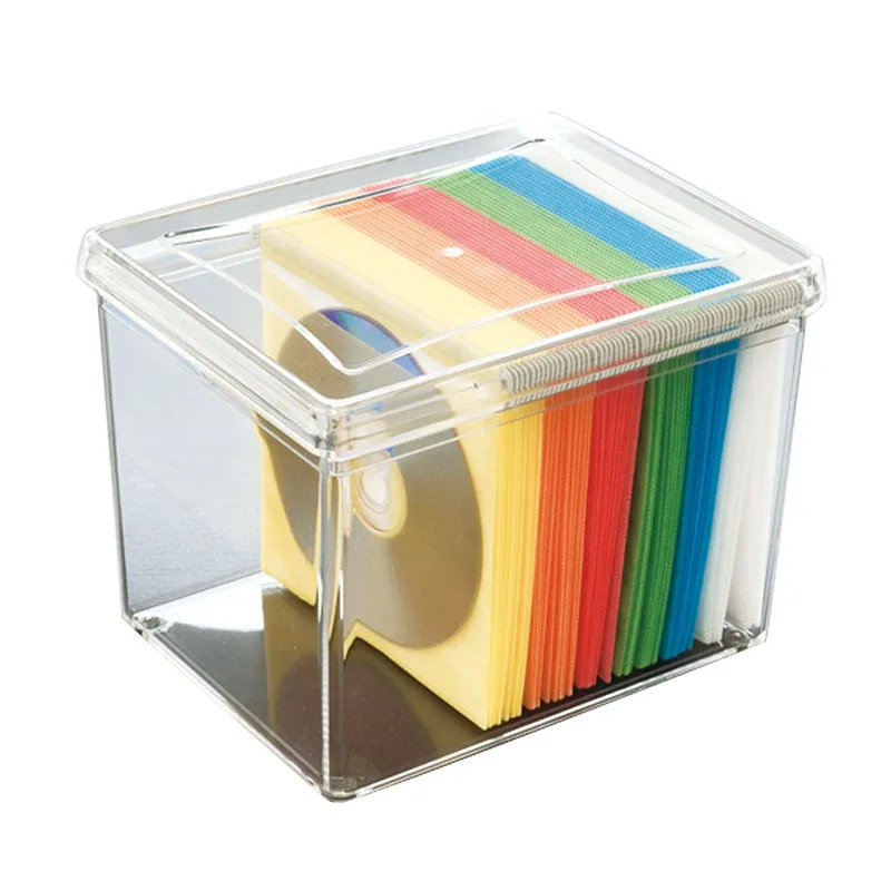 rangement cd transparent