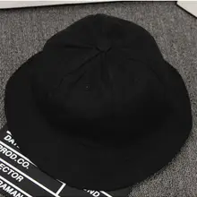 Ldslyjr черные однотонные котелок, Панама шляпа для рыбалки шапка на открытом воздухе Дорожная шляпа шляпы от солнца для мужчин и женщин 486