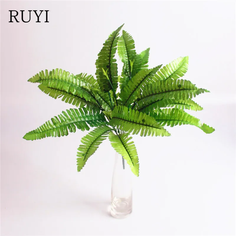 

Artificial flower Persian grass Persian plant simulation leaf accessories green leaf plant wall fittings wall works decoration