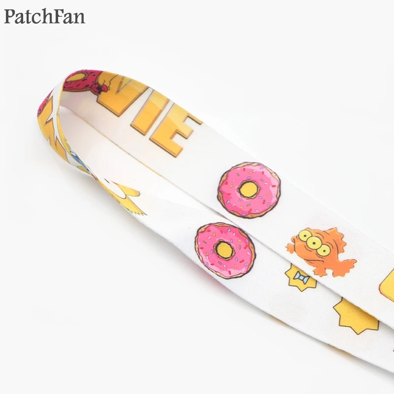 Patchfan мультфильм детские брелоки брелок талреп лямки лента шейный ремешок para