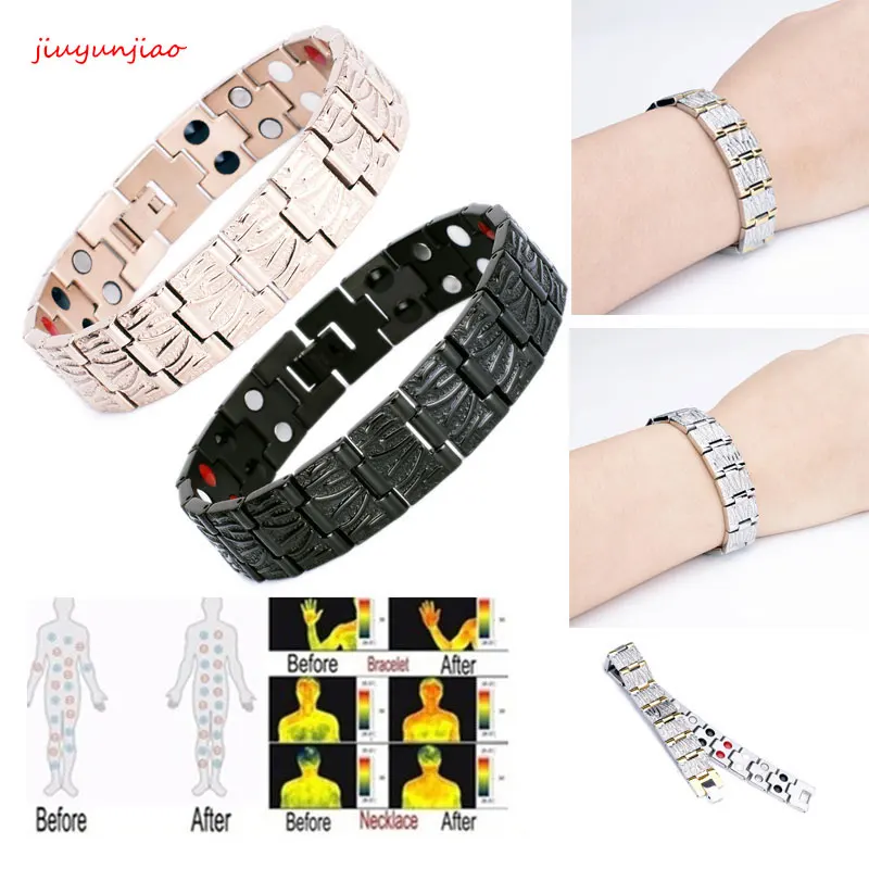

Fashion Magnetic Slimming Bracelet Fashionable Jewelry For Man Woman Link Chain Weight Loss Bracelet Health Slimming Products