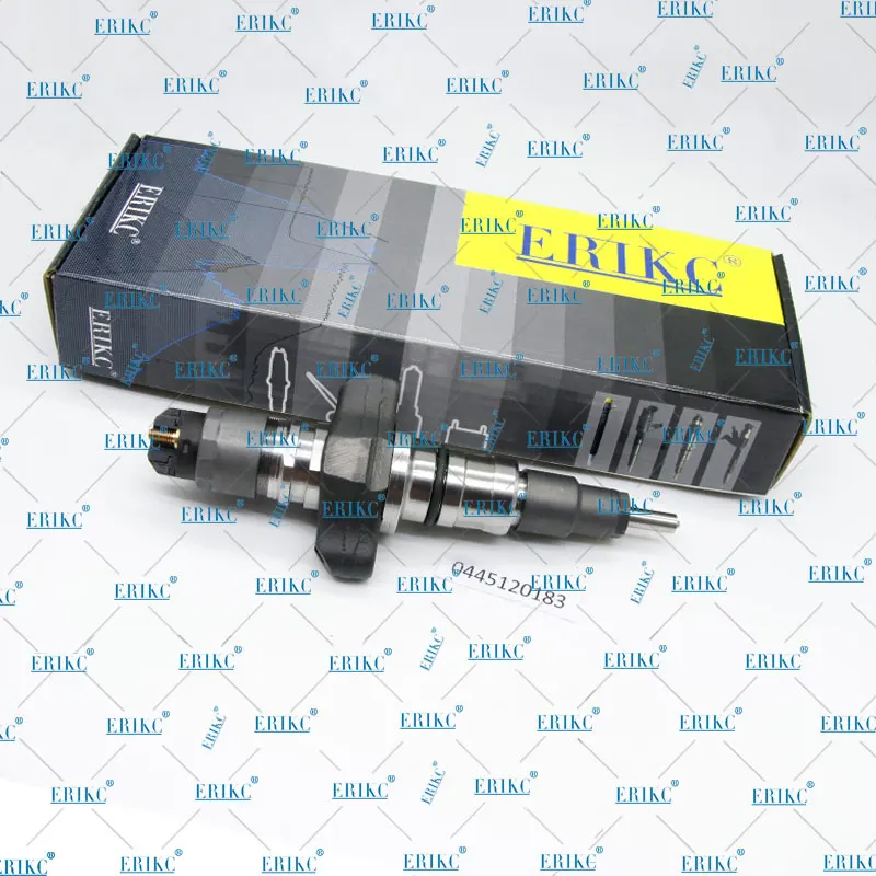 ERIKC 0 445 120 183 Common Rail Inyector 0445120183 дизельного топлива инжектор 0445 120 183 для DONGFENG 00986AD1022 EQ4H 1112BF11-010